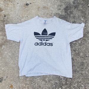 Vintage Single Stitch Adidas Double Sided Tee